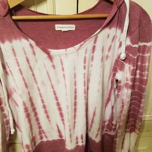 Soft Women's Aeropostale Tye-die pattern shirt
